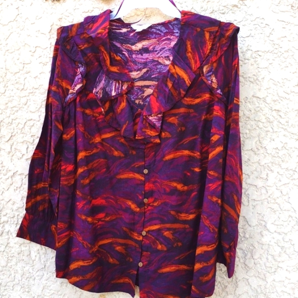 Terra & Sky l/s Women's Blouse